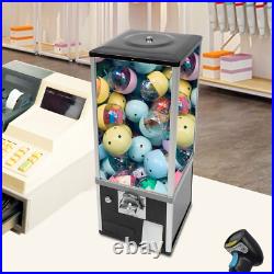 4 Coins Invested Gumball Machine Vending Coin Bank Vintage Candy Dispenser Black