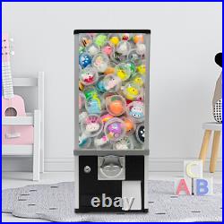 4 Coins Invested Gumball Machine Vending Coin Bank Vintage Candy Dispenser Black