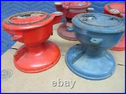 4 Columbus Model A parts machines, vintage penny peanut vending cast iron