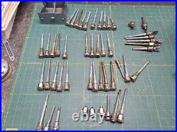50 Vintage Ace Vending Machine Lock Lot with Some Keys Soda Gumball Screw Stud