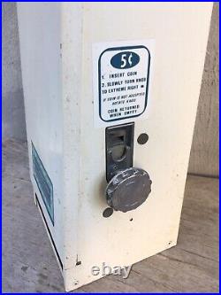 5 Cent Vintage 70's TAMPAX Vending Machine Dispenser Works Hospital Specialty Co