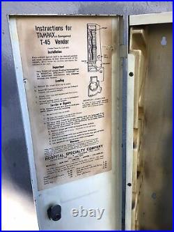 5 Cent Vintage 70's TAMPAX Vending Machine Dispenser Works Hospital Specialty Co