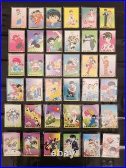 6 Sets Ranma 1/2Prism 216 Cards /Stickers Holo Japan Vintage Vending Machine