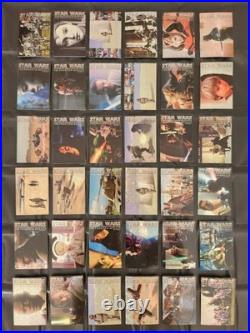 6 Sets Star Wars Prism 216 Cards /Stickers Holo Vintage Vending Machine 1999s
