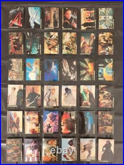 6 Sets Star Wars Prism 216 Cards /Stickers Holo Vintage Vending Machine 1999s