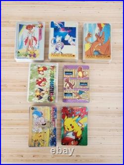 7 Sets Pokemon Prism 252 Cards /Stickers Holo Vintage Japan Vending Machine