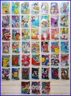 7 Sets Pokemon Prism 252 Cards /Stickers Holo Vintage Japan Vending Machine