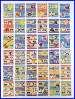 7 Sets Pokemon Prism 252 Cards /Stickers Holo Vintage Japan Vending Machine