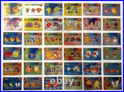 7 Sets Pokemon Prism 252 Cards /Stickers Holo Vintage Japan Vending Machine