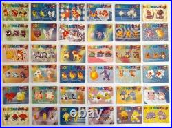 7 Sets Pokemon Prism 252 Cards /Stickers Holo Vintage Japan Vending Machine
