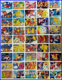7 Sets Pokemon Prism 252 Cards /Stickers Holo Vintage Japan Vending Machine