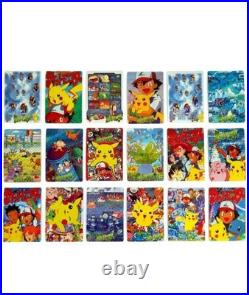 7 Sets Pokemon Prism 252 Cards /Stickers Holo Vintage Japan Vending Machine