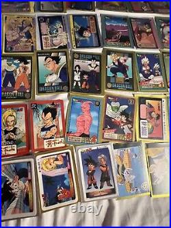 90s Vintage Vending Machine Japanese Dragon Ball Z Cards 1993 1994 1995 Goku