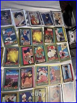 90s Vintage Vending Machine Japanese Dragon Ball Z Cards 1993 1994 1995 Goku