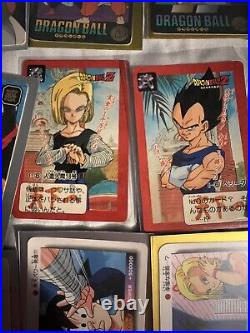 90s Vintage Vending Machine Japanese Dragon Ball Z Cards 1993 1994 1995 Goku