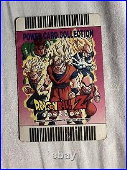 90s Vintage Vending Machine Japanese Dragon Ball Z Cards 1993 1994 1995 Goku