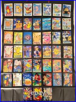 9 Sets Pokemon Prism 315 Cards /Stickers Holo Japan Vending Machine Vintage