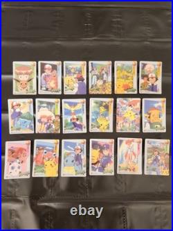 9 Sets Pokemon Prism 315 Cards /Stickers Holo Japan Vending Machine Vintage