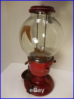 Antique / Vintage Columbus Vending Machine Candy Gumball Peanut Patent 1908