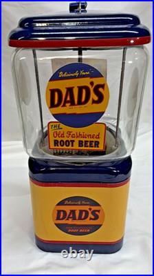 Acorn 25¢ Gum Dispenser Dad's Root Beer Theme Vintage Very nice. Last one Acorn 25¢ Gum Dispenser Dad's Root Beer Theme Vintage Very nice. Last one