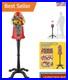 Adjustable Vintage Gumball Machine with Anti-Spill Feature 5 lbs Capacity
