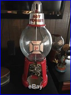 Advance Vintage Gumball Machine Peanut Machine