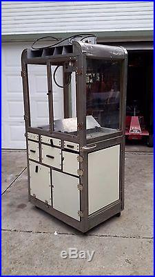 Antique 1920s Burch manley vintage movie theater Popcorn Machine vintage 30 40