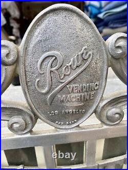 Antique 1920s Rowe Table Top Cigarette Vending Machine