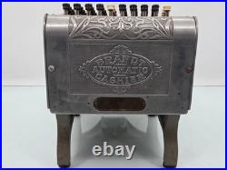 Antique BRANDT Automatic Cashier Coin Change Machine Vintage 1920 Watertown