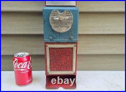 Antique Coin Op Vending Machine Dispenser Advance Machine Co 1920s