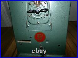 Antique VTG 1930s Harmon Pencil Dispenser 5 Cent Coin Operated Vending Machine