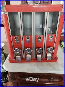 Antique Vintage 1 cent Candy Vending Machine