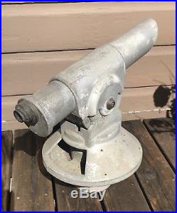 Antique Vintage Aluminum Coin Operated Telescope Viewer Monterey California