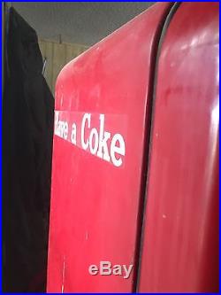 Antique Vintage Coke Coca Cola Vending Machine 1948 Era