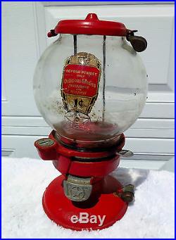 Antique/Vintage Columbus Vending Peanut Machine