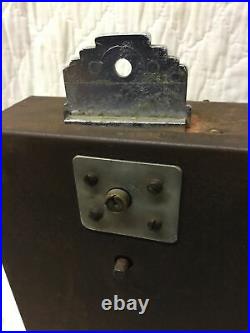 Antique Vintage Gottlieb Arcade Vending Machine Grip Strength Tester Complete