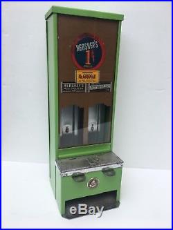 Antique Vintage Hershey Hershey's One Cent Vending Machine Shippman Mfg. Co
