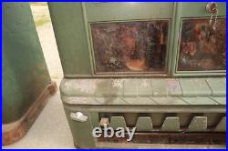 Antique Vintage Mills Novelty Co. Cigarette & Match Vending Machine 1937