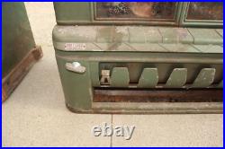 Antique Vintage Mills Novelty Co. Cigarette & Match Vending Machine 1937