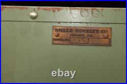 Antique Vintage Mills Novelty Co. Cigarette & Match Vending Machine 1937