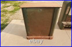 Antique Vintage Mills Novelty Co. Cigarette & Match Vending Machine 1937
