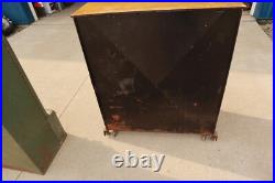 Antique Vintage Mills Novelty Co. Cigarette & Match Vending Machine 1937