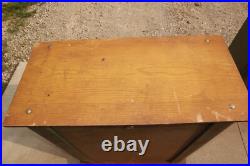 Antique Vintage Mills Novelty Co. Cigarette & Match Vending Machine 1937