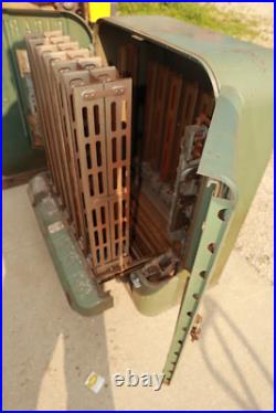 Antique Vintage Mills Novelty Co. Cigarette & Match Vending Machine 1937