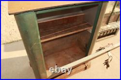 Antique Vintage Mills Novelty Co. Cigarette & Match Vending Machine 1937
