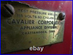 Antique/vintage CAVALIER C-55 Coke machine 1960/1961 10cents MOTOR RUNS