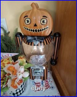Ashland Halloween Pumpkin Gumball Machine Vintage Spirits HTF FREE SIGNS & GUM