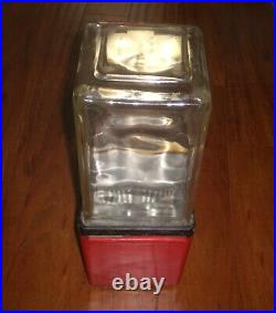 Atlas Gum Ball Machine One & Five Cent Vintage Original