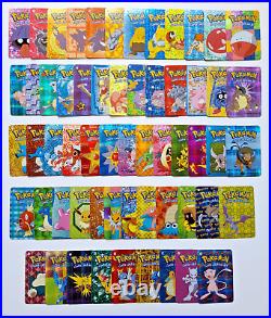 BIG LOT POKEMON NINTENDO 162 Cards / Stickers Vending Machine JAPAN VINTAGE