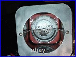Bell 1¢ Gumball Vintage Vending Machine, Red Square Base with Glass Globe